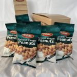 Balsamic salt and vinegar peanuts. 24 Pack. Pellito